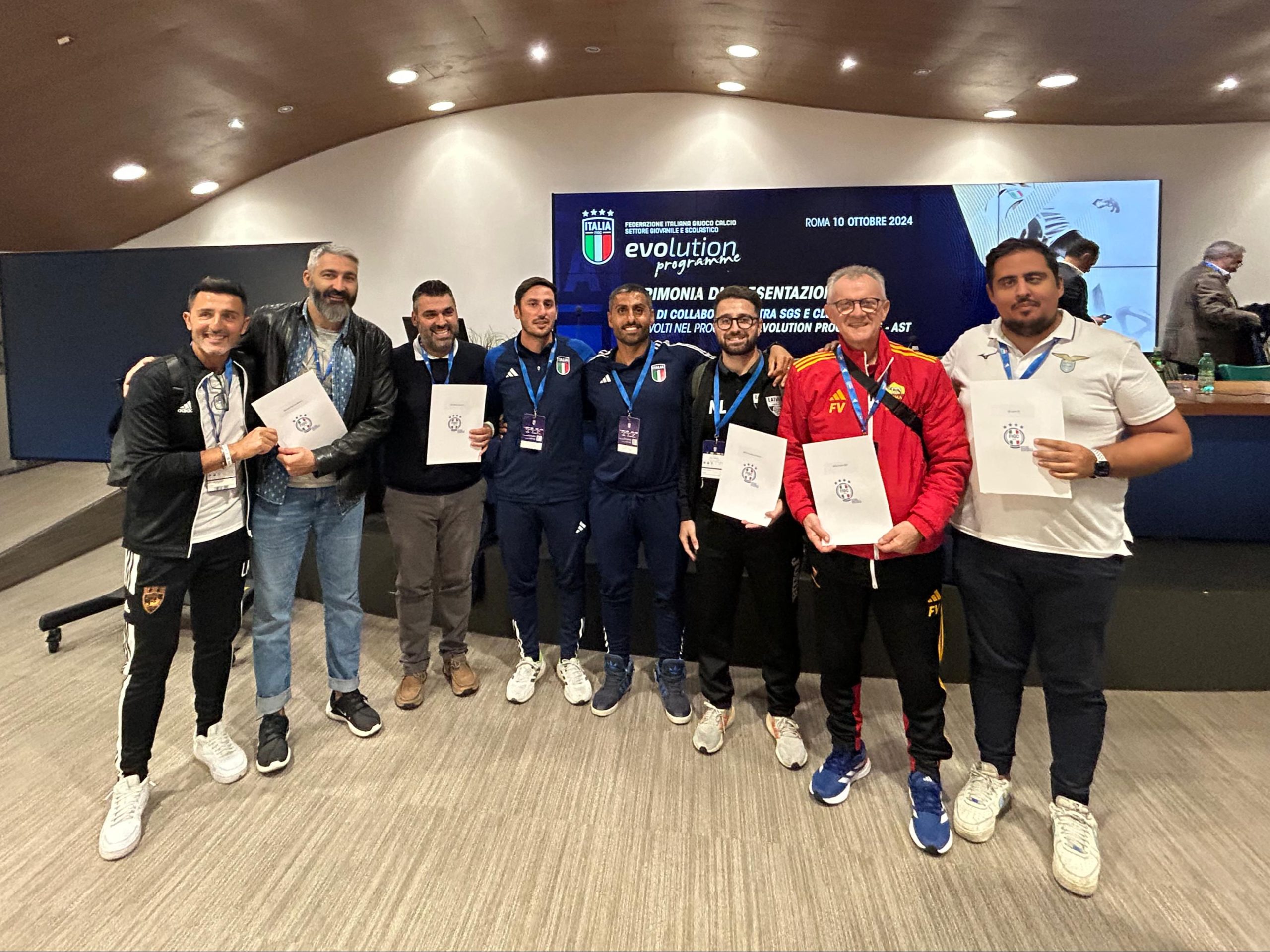 Sei società di futsal del Lazio firmano il patto di solidarietà nell’Evolution Programme