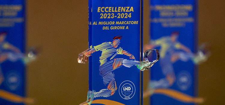 Classifica marcatori 23/24: premiati a Tivoli i vincitori di Eccellenza e Promozione