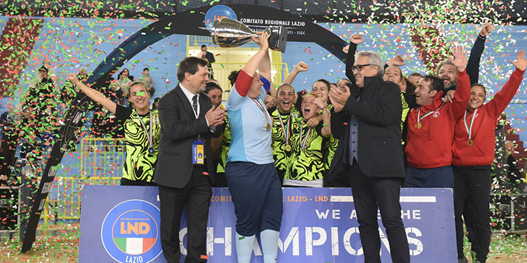La Coppa Italia di serie C Femminile di C5 è del Club Sport Roma