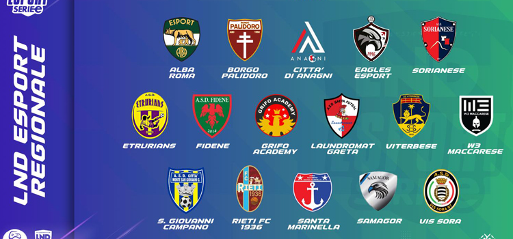 Al via la eSerieE: il Calcio Digitale scatta anche nel Lazio