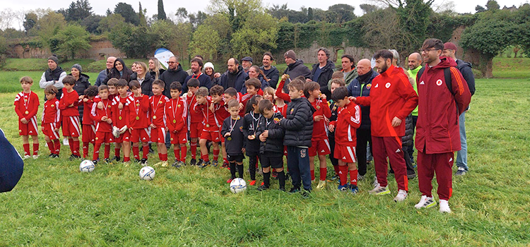 Le scuole calcio al Parco dell’Appia Antica tra pioggia e divertimento