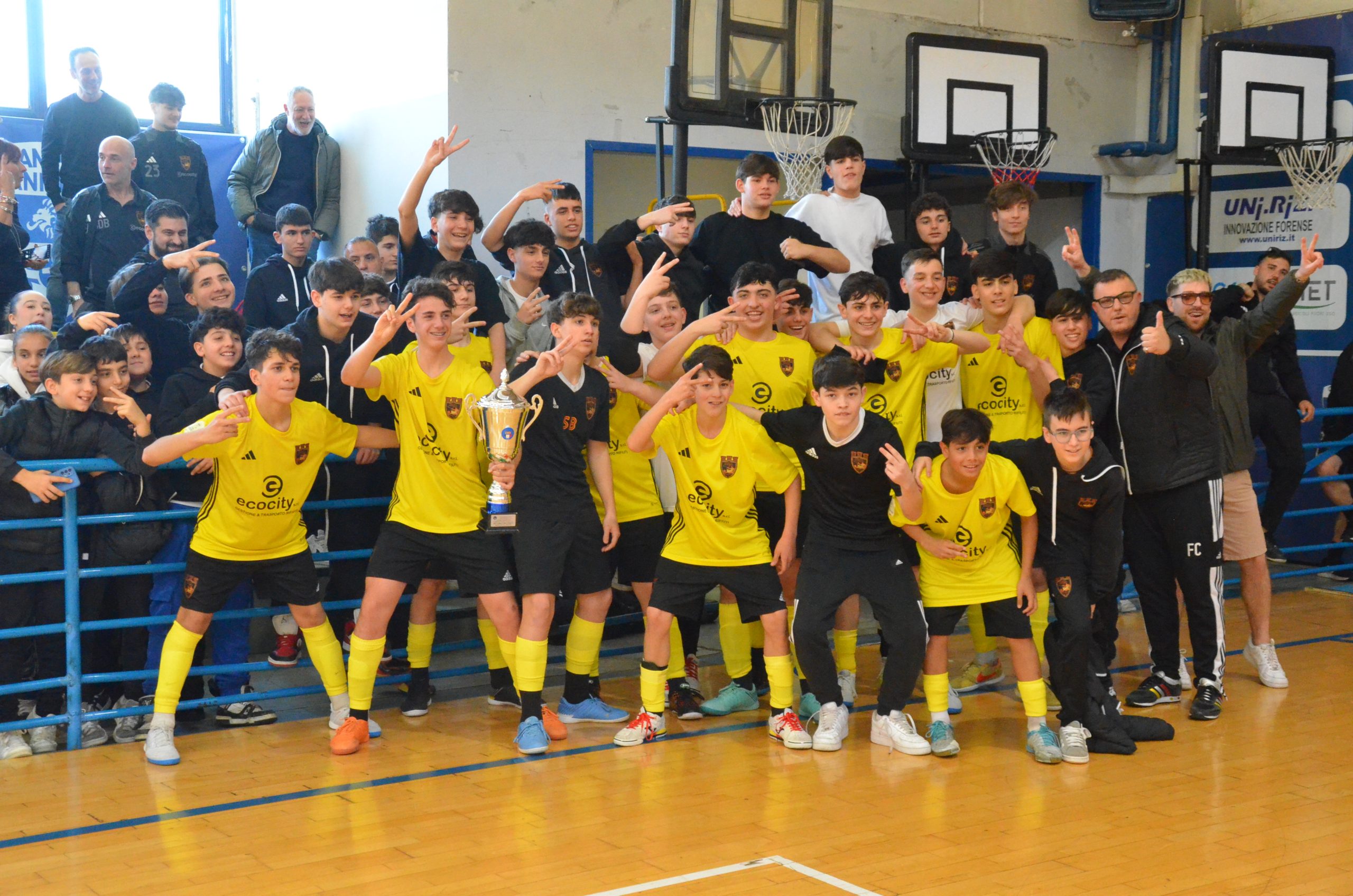FUTSAL: L’Ecocity Genzano Futsal si aggiudica il Campionato Regionale Elite Under 15