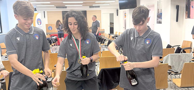 Rappresentative, premiate le squadre campioni d’Italia