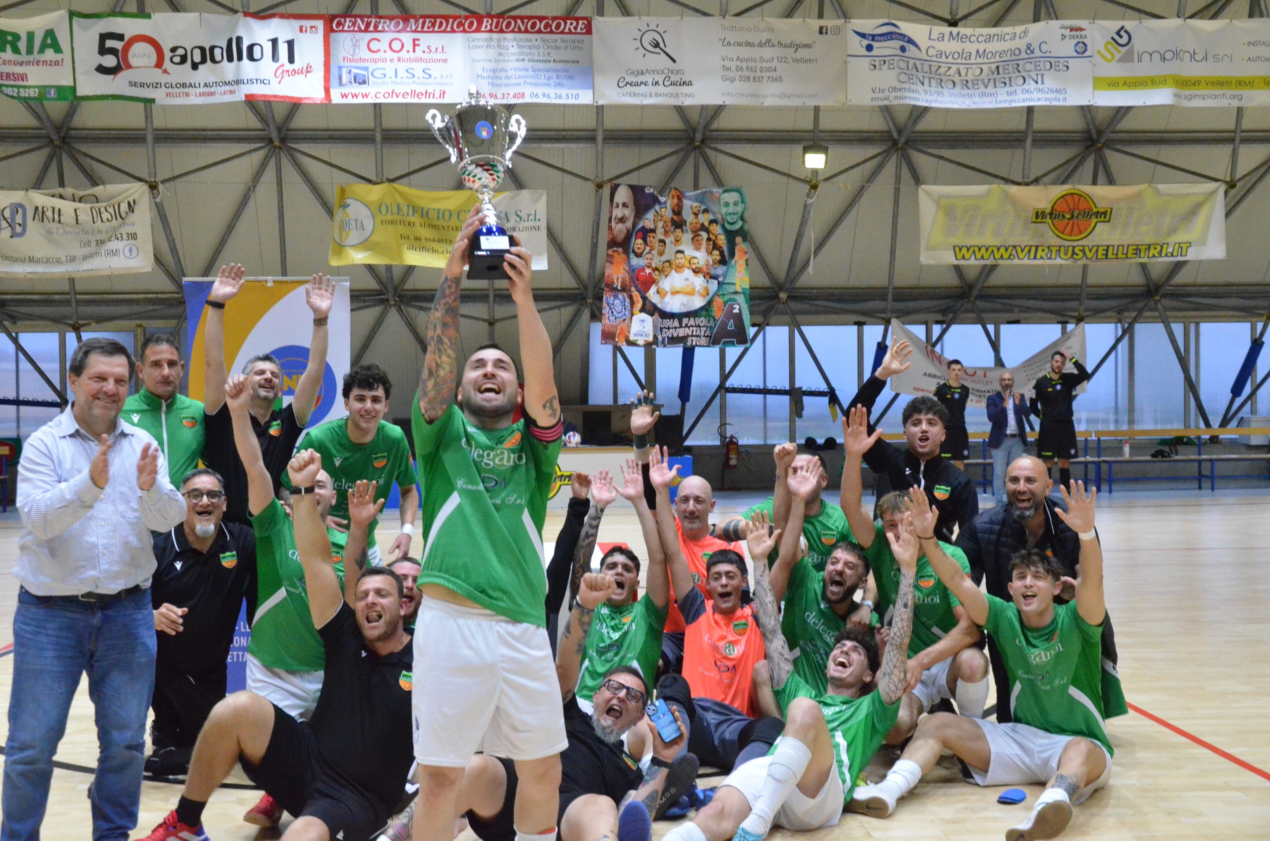 Final Four di serie D di C5: esulta lo Sporting Palestrina