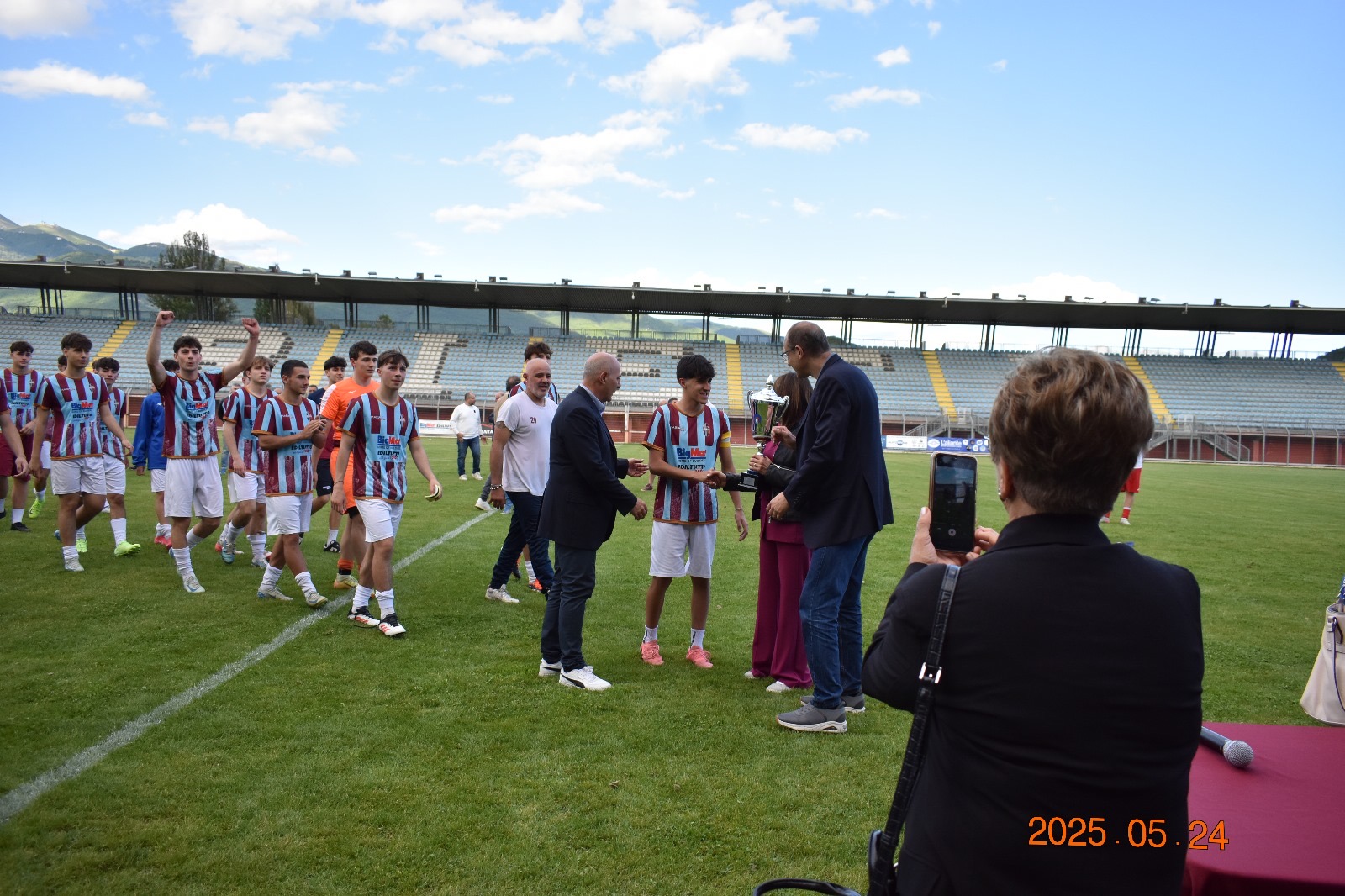 L’FC Rieti vince la coppa Provincia intitolata a Roberto Silvestri