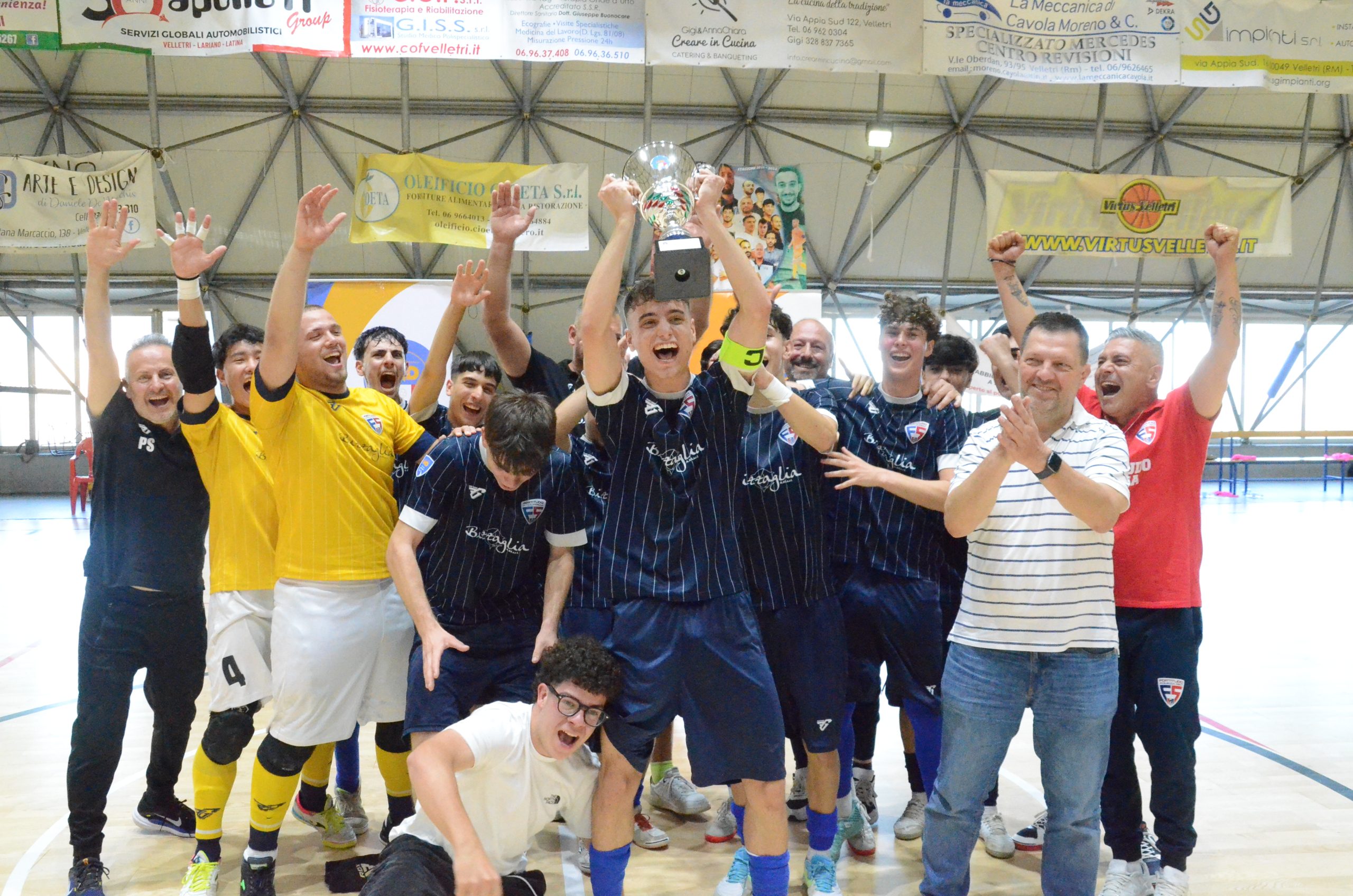 Coppa Lazio Under 19 C5: Pomezia festeggia dopo una partita bella e  emozionante