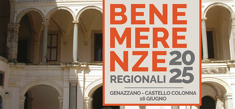 Benemerenze 2025, la consegna al Castello di Genazzano