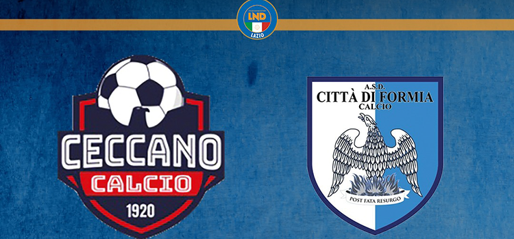 Ceccano Calcio 1920-Città di Formia si gioca a Colleferro