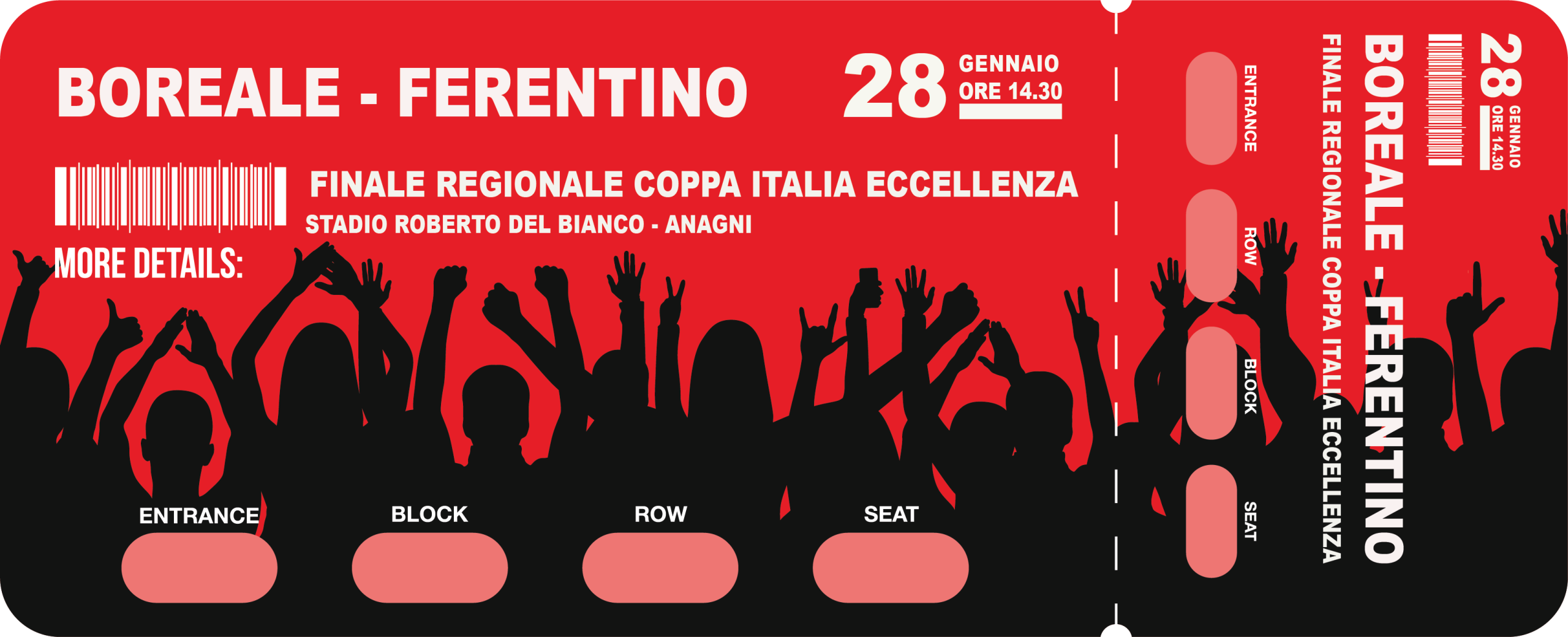 Aperta la vendita dei biglietti per la finale di Coppa Italia di Eccellenza