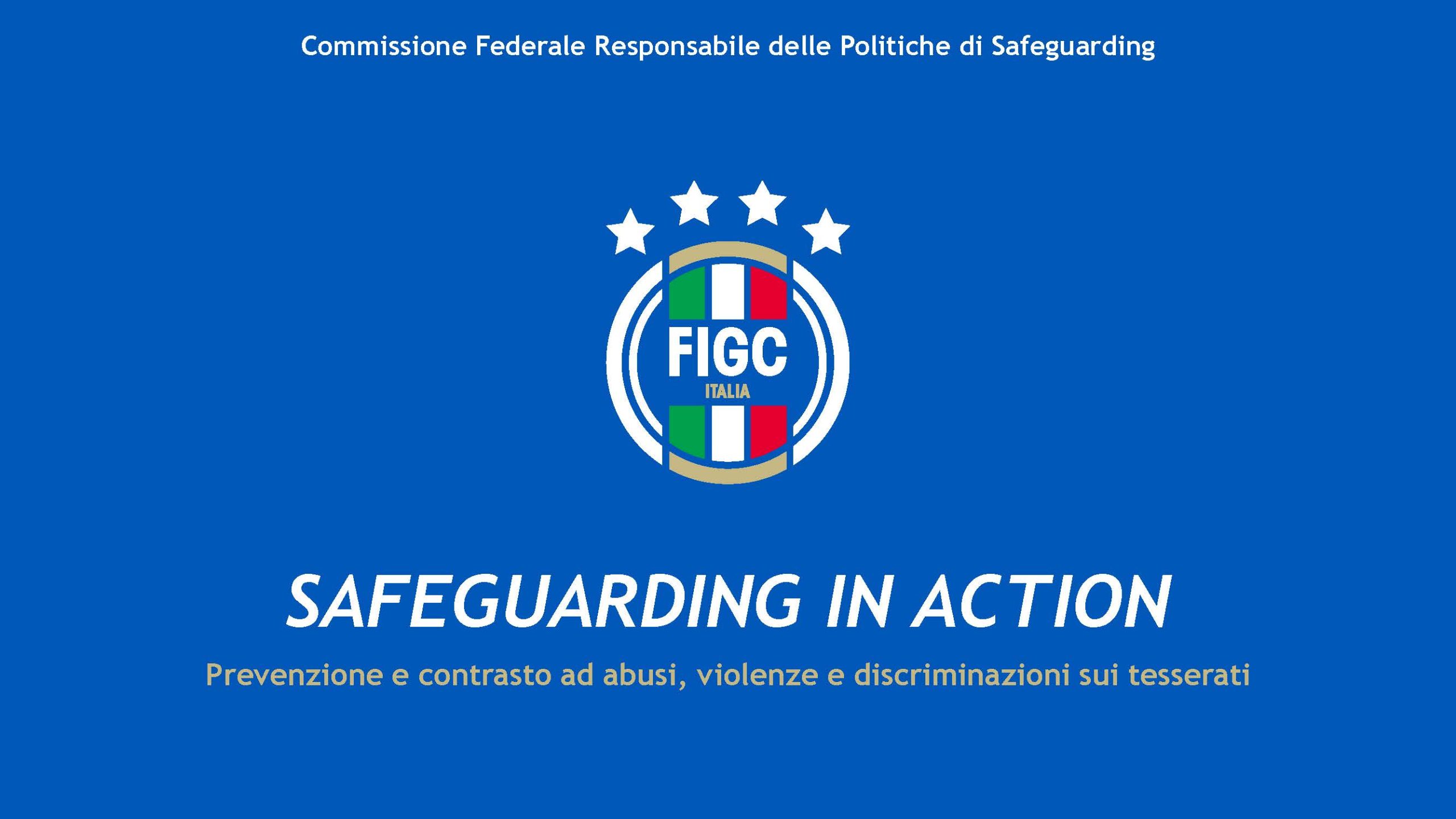 Al via il progetto formativo “Safeguarding in Action” della FIGC