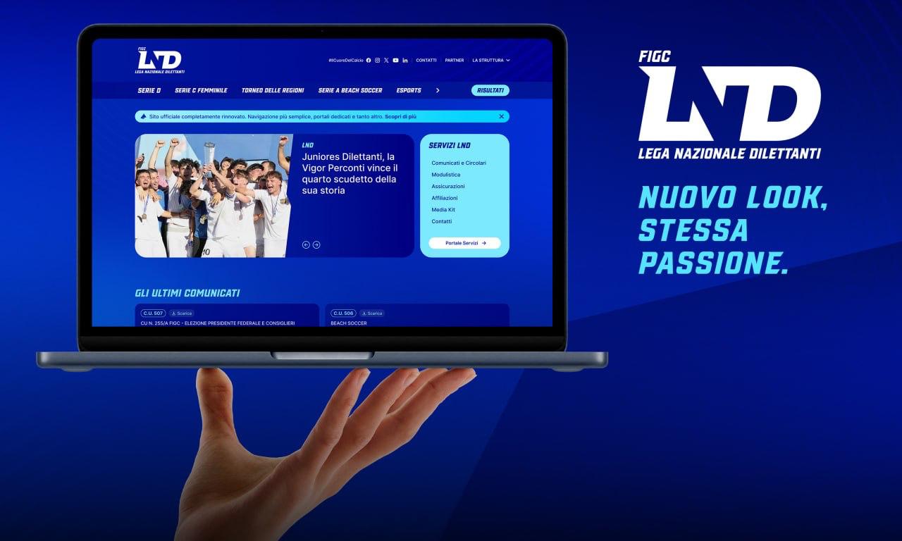 Il CR Lazio rinnova la propria immagine: al via la nuova identità visiva della Lega Nazionale Dilettanti